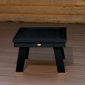 Highwood Usa highwood® Pocono Deep Seating Patio Side Table - Black AD-DSST1-BKE